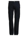 Emporio Armani Man Pants Midnight Blue Size 34 Cotton, Polyester, Elastane, Polyamide In Blue