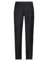 Emporio Armani Man Pants Midnight Blue Size 30 Virgin Wool, Lyocell In Blue