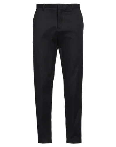 Emporio Armani Man Pants Midnight Blue Size 32 Cotton, Elastane