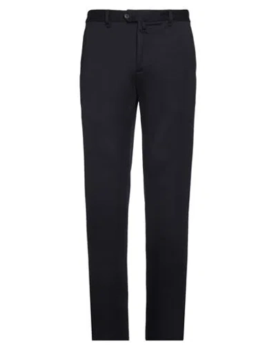 Emporio Armani Man Pants Midnight Blue Size 36 Virgin Wool In Blue