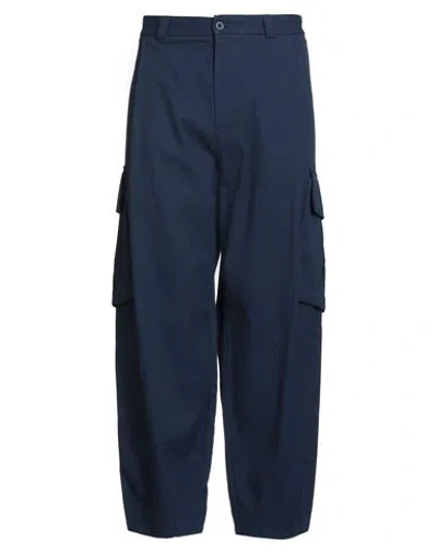 Emporio Armani Man Pants Midnight Blue Size 38 Cotton