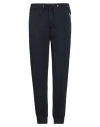 Emporio Armani Man Pants Midnight Blue Size L Modal, Wool, Polyester