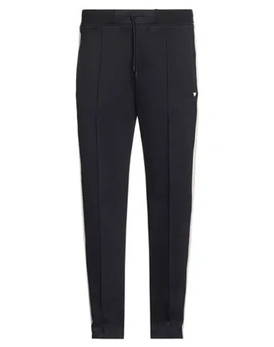 Emporio Armani Man Pants Midnight Blue Size M Polyester, Wool, Elastane, Acrylic