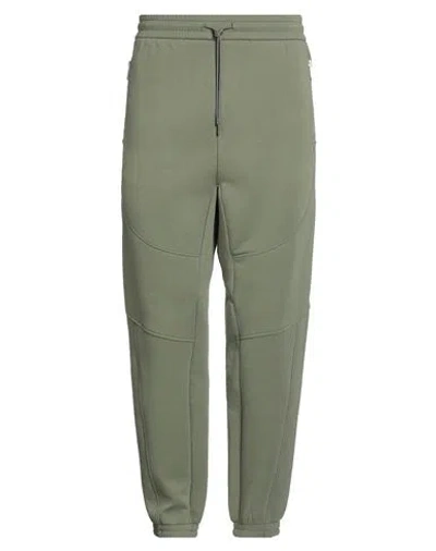 Emporio Armani Man Pants Military Green Size L Cotton, Polyester, Elastane
