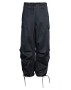 Emporio Armani Man Pants Navy Size 34 Cotton, Elastane In Navy