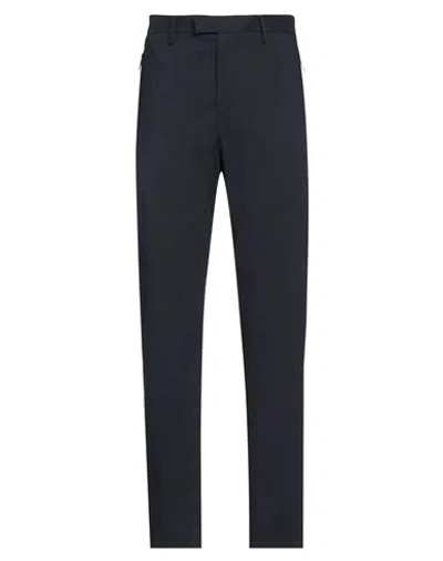 Emporio Armani Man Pants Navy Size 40 Cotton, Elastomultiester