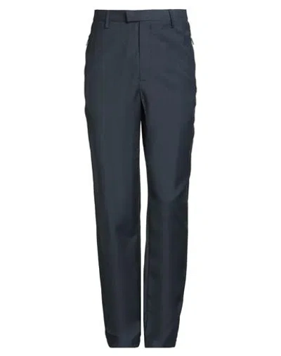 Emporio Armani Man Pants Navy Size 40 Virgin Wool In Blue