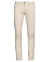 Emporio Armani Man Pants Sand Size 34w-32l Cotton, Elastane In Beige