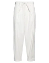 Emporio Armani Man Pants White Size 36 Cotton In White