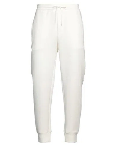 Emporio Armani Man Pants White Size S Cotton, Polyester, Elastane