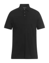 Emporio Armani Man Polo Shirt Black Size L Cotton