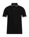 Emporio Armani Man Polo Shirt Black Size S Cotton