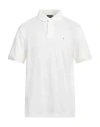 Emporio Armani Man Polo Shirt White Size Xs Cotton In White