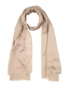 Emporio Armani Man Scarf Beige Size - Viscose, Silk