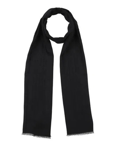 Emporio Armani Man Scarf Black Size - Modal