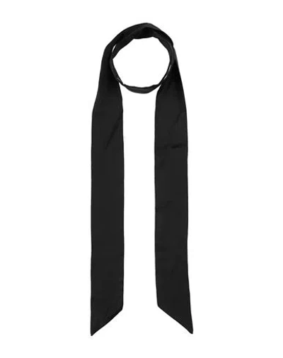 Emporio Armani Man Scarf Black Size - Polyester, Viscose