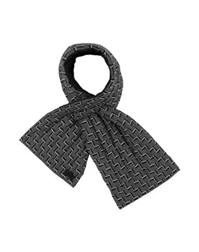 Emporio Armani Man Scarf Black Size - Wool