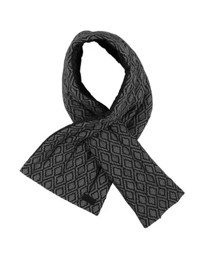 Emporio Armani Man Scarf Black Size - Wool, Polyester