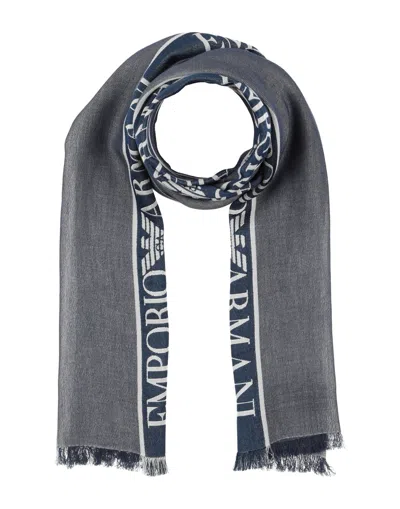 Emporio Armani Scarves In Blue