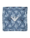 Emporio Armani Man Scarf Blue Size - Silk