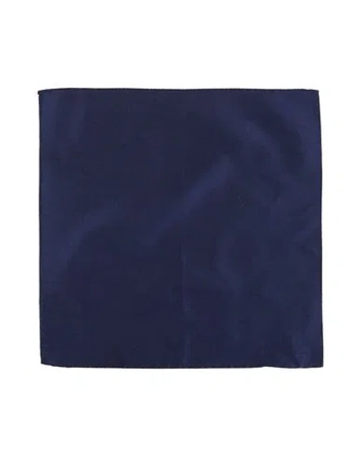 Emporio Armani Man Scarf Blue Size - Silk