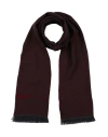 Emporio Armani Man Scarf Burgundy Size - Wool