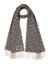 Emporio Armani Man Scarf Camel Size - Virgin Wool In Sand