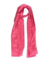 Emporio Armani Man Scarf Fuchsia Size - Viscose, Silk In Pink