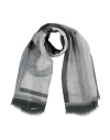 Emporio Armani Man Scarf Grey Size - Modal, Linen, Silk