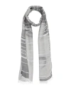 Emporio Armani Man Scarf Grey Size - Viscose, Modal In Grey