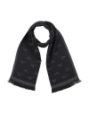 Emporio Armani Man Scarf Lead Size - Wool In Grey