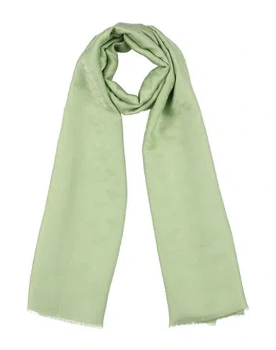 Emporio Armani Man Scarf Light Green Size - Modal, Viscose, Silk