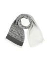 Emporio Armani Man Scarf Light Grey Size - Viscose, Modal In Gray
