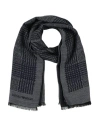 Emporio Armani Man Scarf Midnight Blue Size - Acrylic, Modal, Mohair Wool, Polyamide In Blue