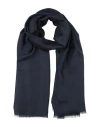 Emporio Armani Man Scarf Midnight Blue Size - Modal, Viscose, Cotton