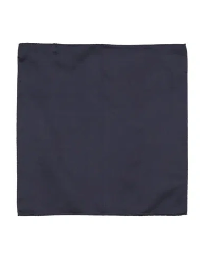 Emporio Armani Man Scarf Midnight Blue Size - Silk