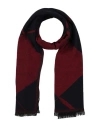 Emporio Armani Man Scarf Midnight Blue Size - Wool, Modal, Polyamide In Blue