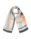 Emporio Armani Man Scarf Off White Size - Modal, Linen, Silk