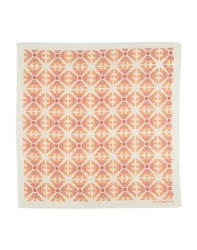 Emporio Armani Man Scarf Orange Size - Cotton
