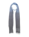 Emporio Armani Man Scarf Sky Blue Size - Viscose, Modal
