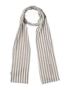 Emporio Armani Man Scarf White Size - Polyester, Cotton, Viscose In White