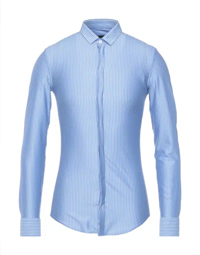 Emporio Armani Shirts In Blue