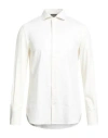 Emporio Armani Man Shirt Beige Size L Cotton In Multi