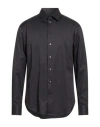 Emporio Armani Cotton Stretch Poplin Slim Fit Button Down Shirt