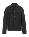 Emporio Armani Man Shirt Black Size 36 Virgin Wool