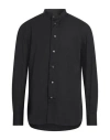 Emporio Armani Man Shirt Black Size L Cotton