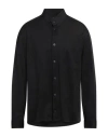 Emporio Armani Man Shirt Black Size M Cotton