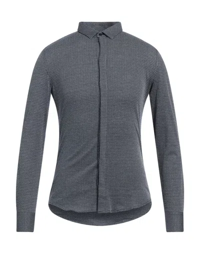 Emporio Armani Shirts In Blue