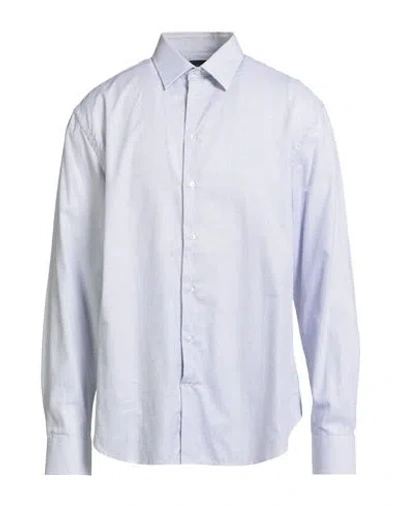 Emporio Armani Man Shirt Blue Size 17 Cotton