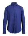 Emporio Armani Man Shirt Blue Size 17 ½ Cotton